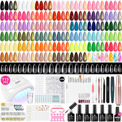 VANREESA kit front display showing complete 115-piece set and organization benefit