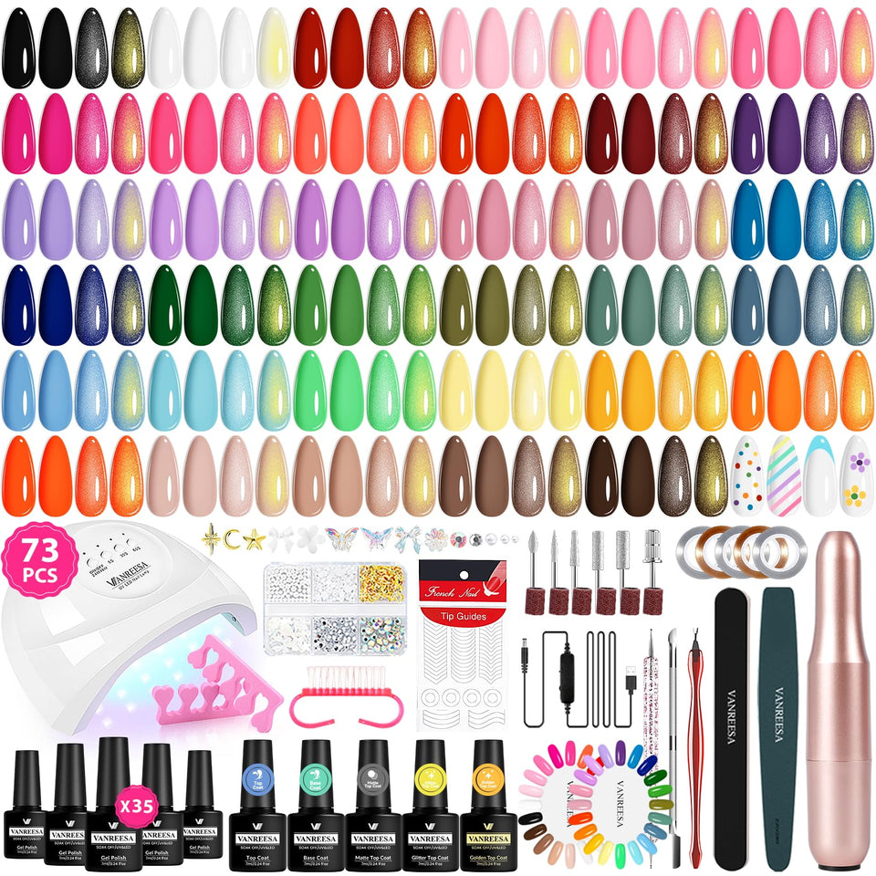 VANREESA complete kit front packaging showing all components and convenience