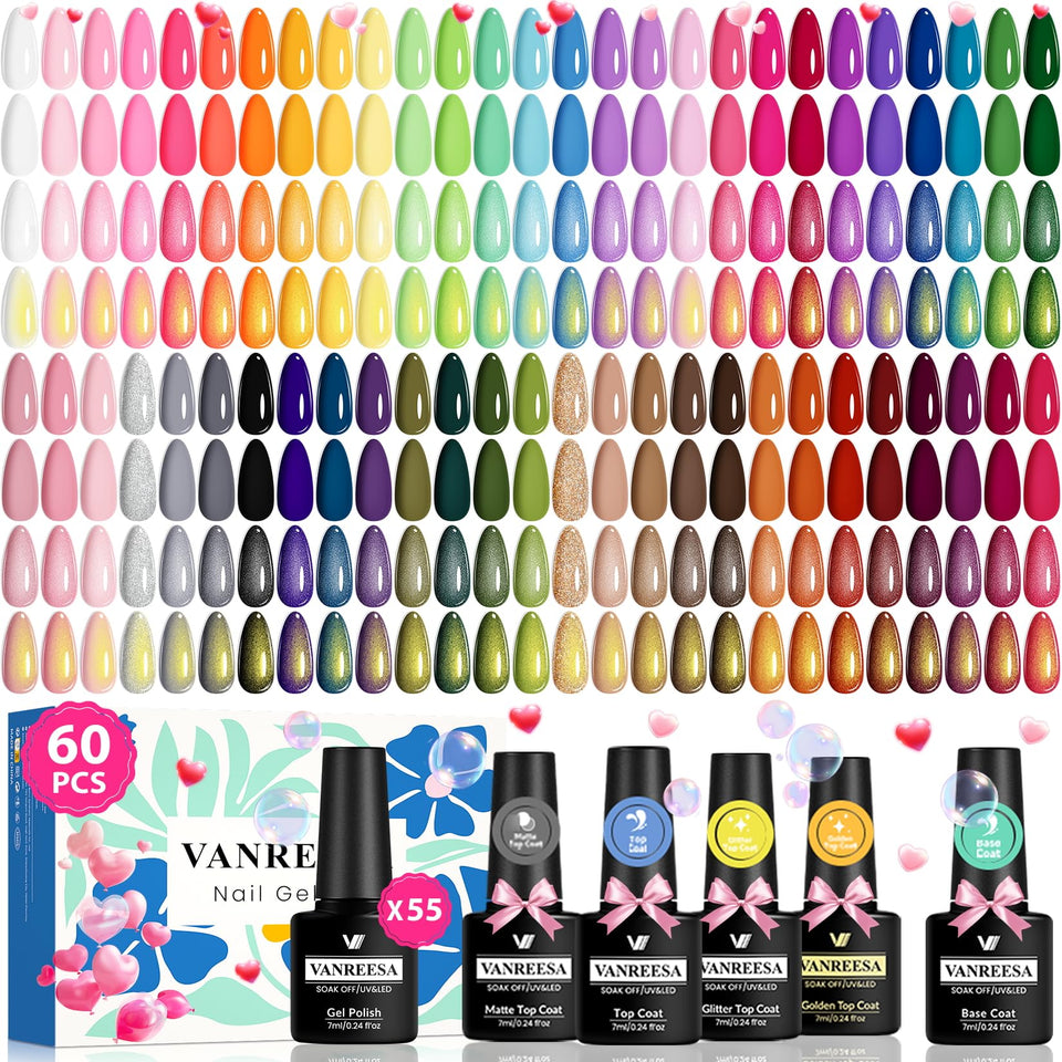 VANREESA front packaging showing full 60-piece kit and neat presentation