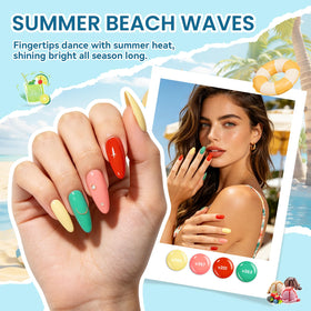 VANREESA glossy topcoat detail highlighting mirror-like shine for salon finish benefit