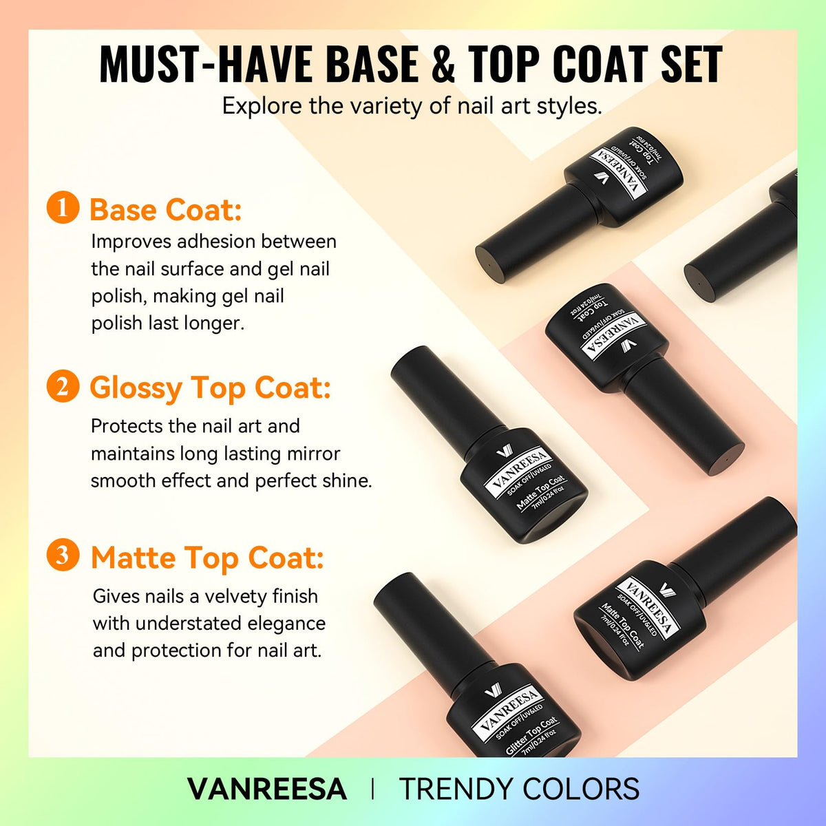 VANREESA label close-up showing ingredients and volume for informed users