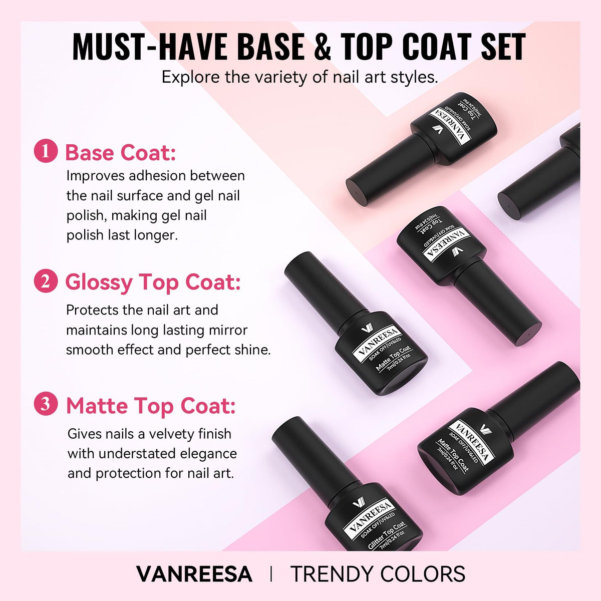 VANREESA on nails in use demonstrating glossy finish and vibrant color