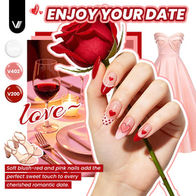 VANREESA base coat and multiple top coats, boosts adhesion and shine