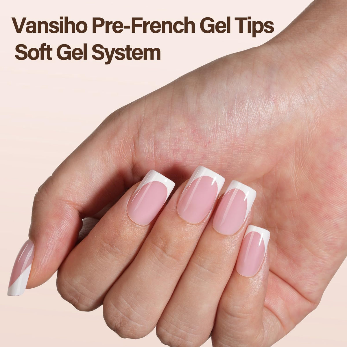 Vansiho close-up of soft gel texture demonstrating flexible, break-resistant material