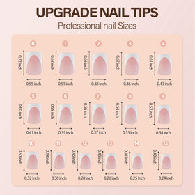 Vansiho lifestyle shot of hands wearing French tips illustrating polished look benefit