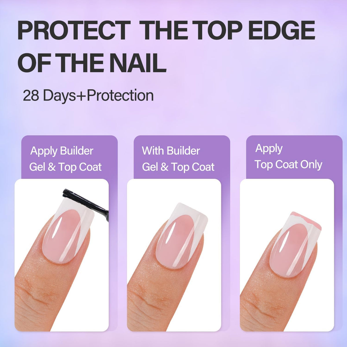 Vansiho press-on nails laid out by size for easy selection benefit