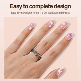 Vansiho display of all 15 sizes illustrating precise fit options for each nail