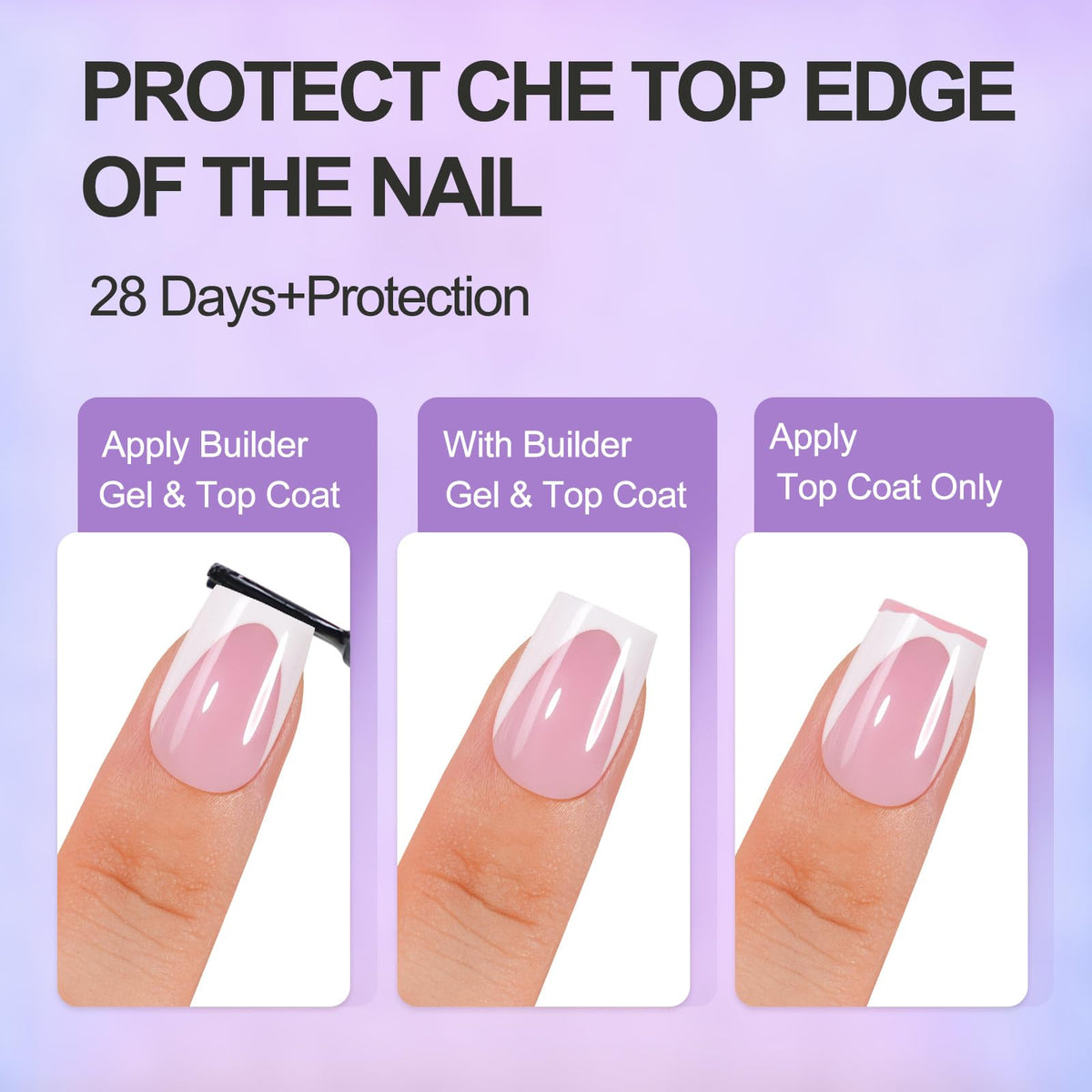 Vansiho top coat bottle and brush delivering glossy protective finish
