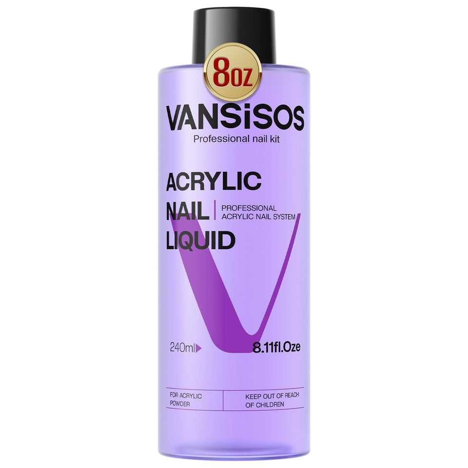 VANSISOS front bottle view showing clear labeling and professional quality