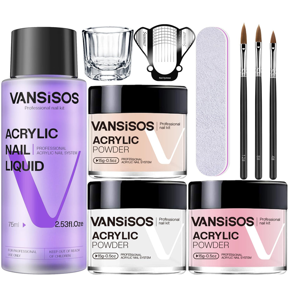 VANSISOS front packaging showing full kit contents and easy startup benefit