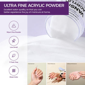 VANSISOS clear powder and 75ml liquid bottles displayed to show compatibility