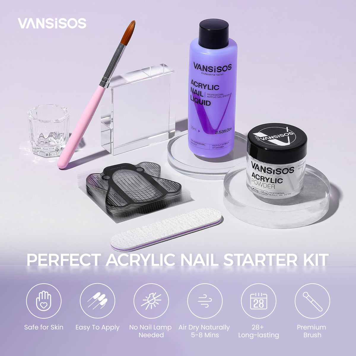 VANSISOS product next to ruler for clear size and volume comparison