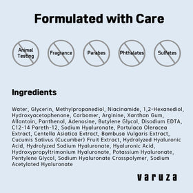 varuza made-in-korea badge emphasizing ethical clean-beauty production