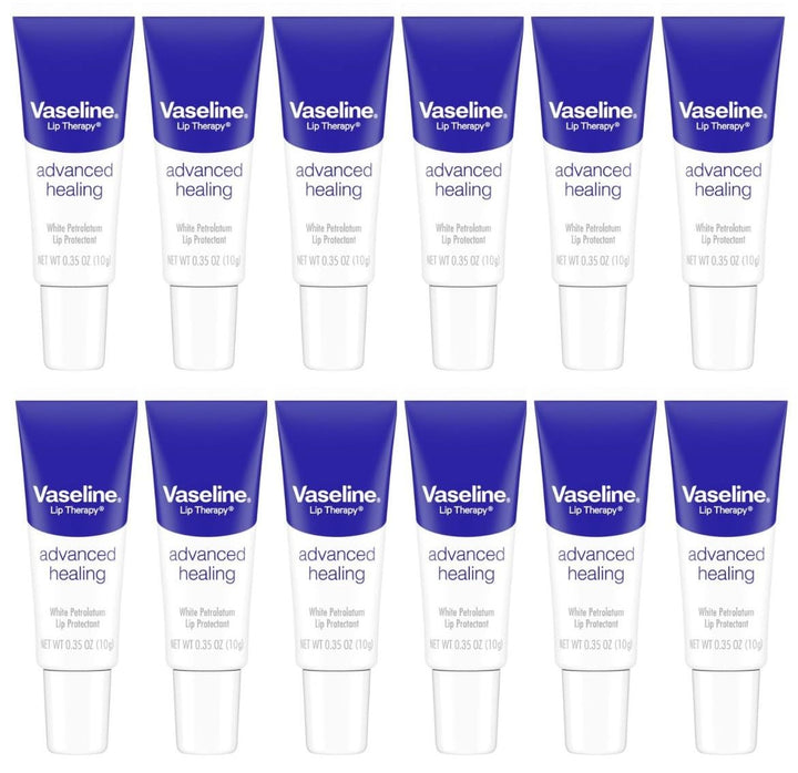 Vaseline front tin view showing compact size and protective balm