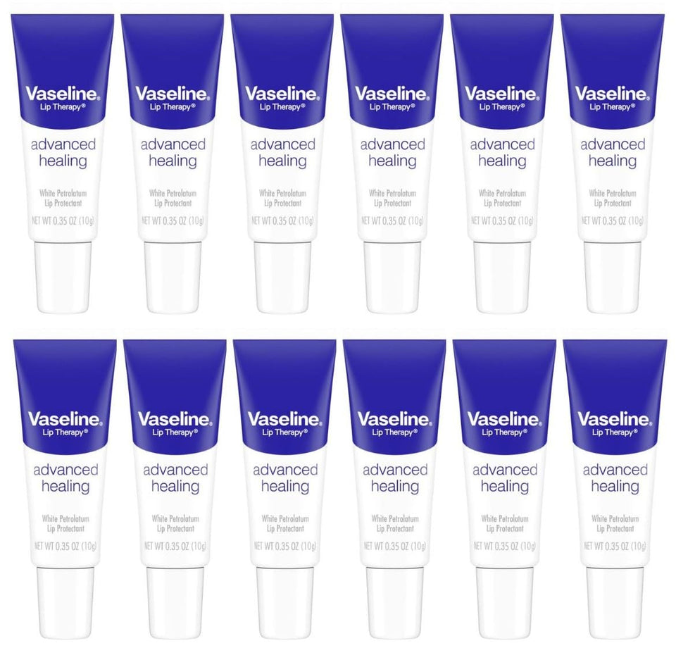 Vaseline front tin view showing compact size and protective balm