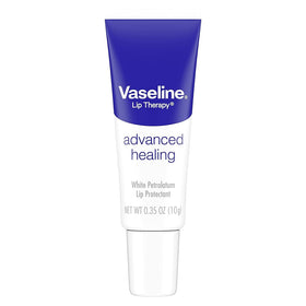 Vaseline open tin texture close-up highlighting smooth spreadability