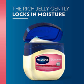 Vaseline used during diaper change protecting against chafing