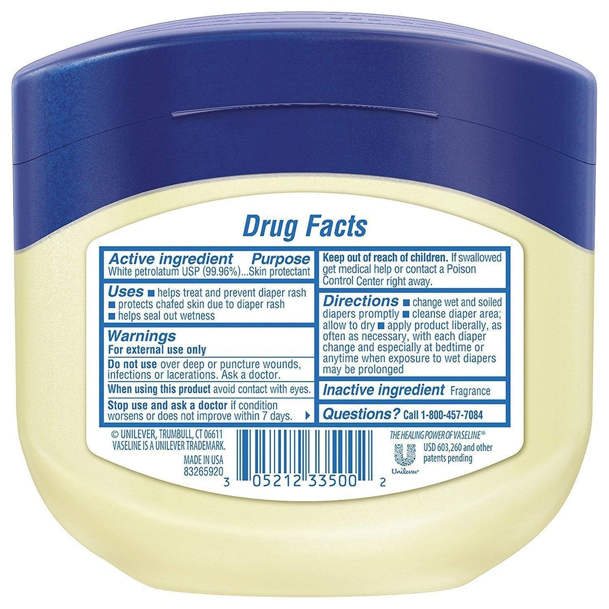 Vaseline on caregiver hands spreading small amount for control