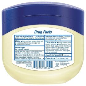 Vaseline on caregiver hands spreading small amount for control
