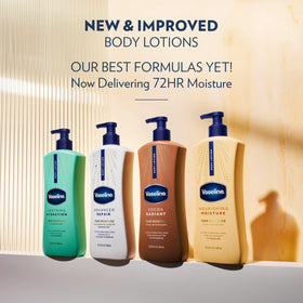 Vaseline bottle on bathroom shelf suggesting daily routine
