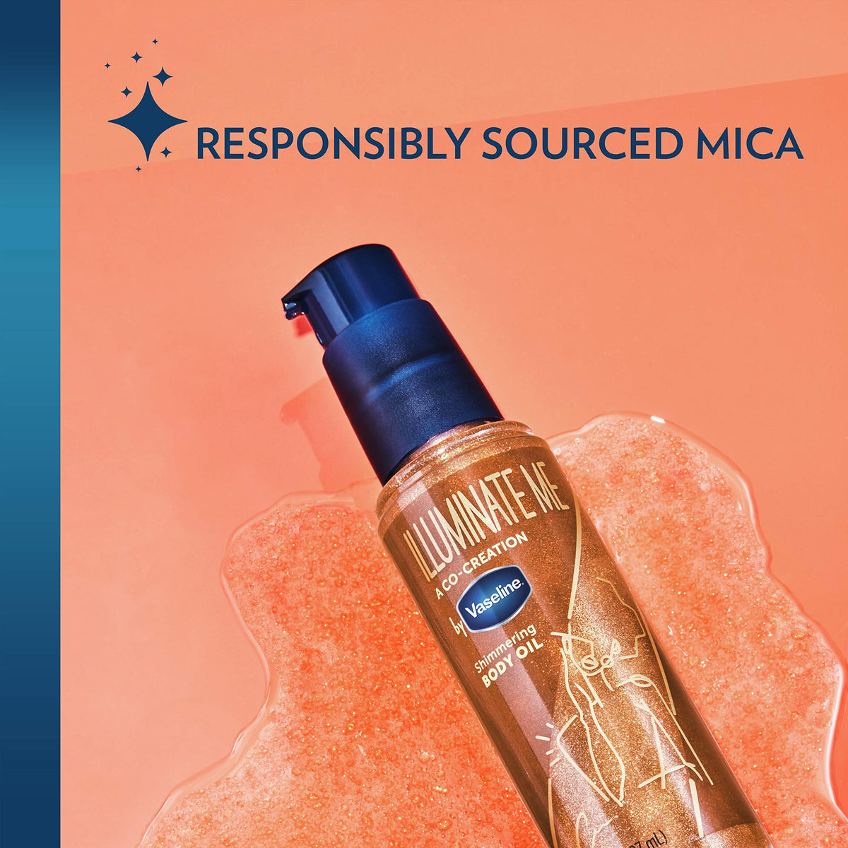 Vaseline butter on skin closeup demonstrating hydrated, smooth skin appearance