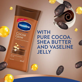 Vaseline applied on arm demonstrating quick absorption and hydration