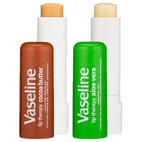 Vaseline cocoa butter stick closed highlighting richer moisturization