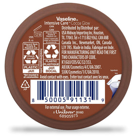 Vaseline tube open with cream coming out demonstrating easy application