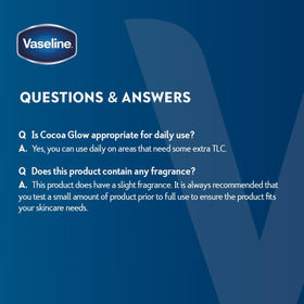 Hand holding Vaseline tube for scale showing portable, TSA-friendly size