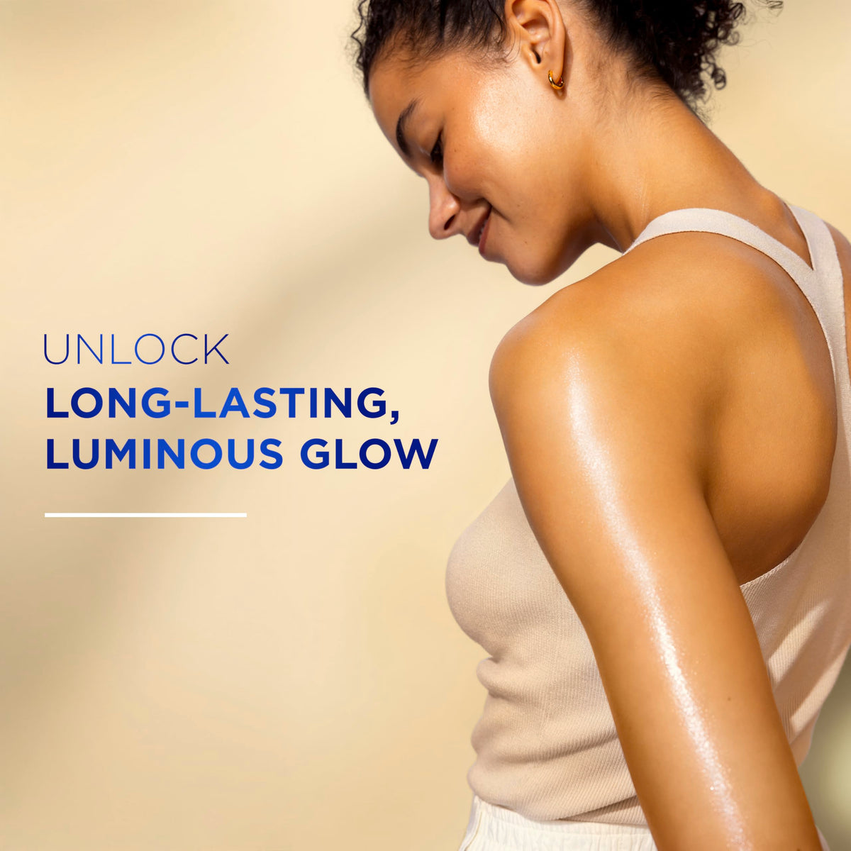 Vaseline in bathroom setting suggesting daily routine and comforting cocoa scent