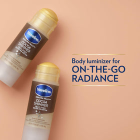 Vaseline close-up of balm texture showing cocoa butter nourishment benefit