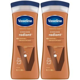 Vaseline front packaging showing product and benefit of deep hydration