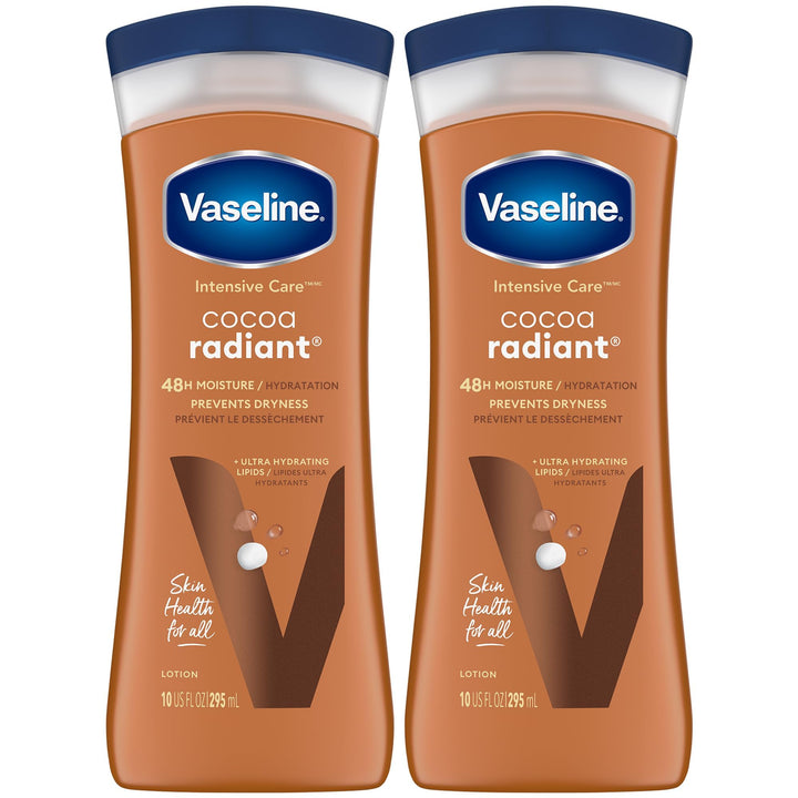 Vaseline front packaging showing product and benefit of deep hydration
