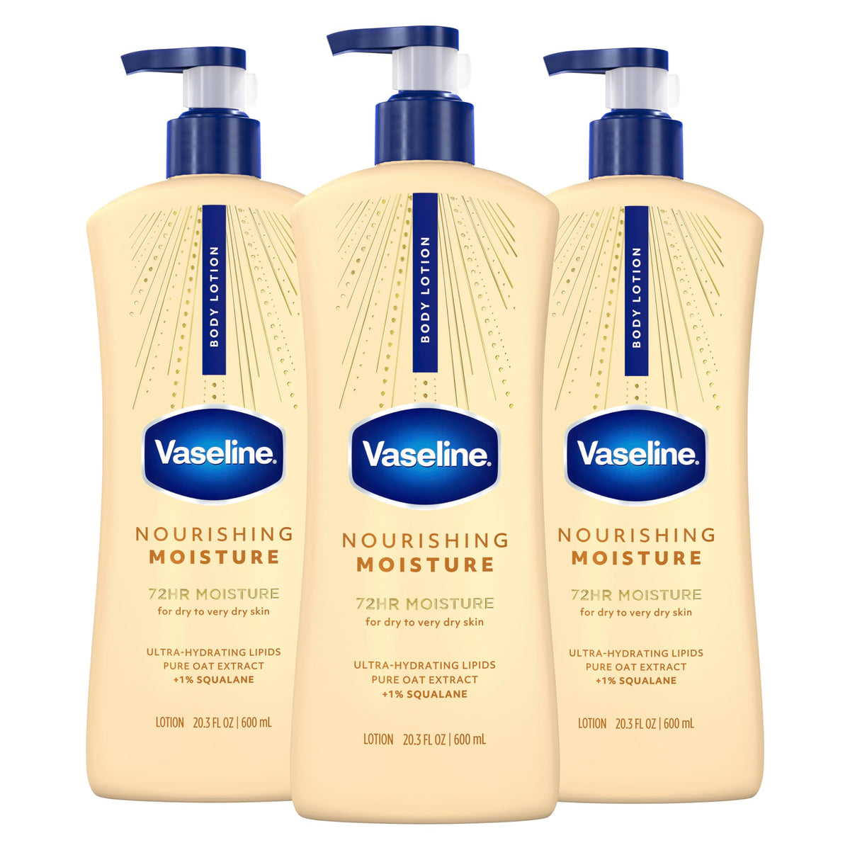 Vaseline front packaging showing lotion and benefits