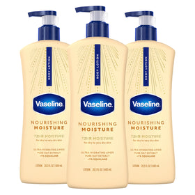 Vaseline front packaging showing lotion and benefits