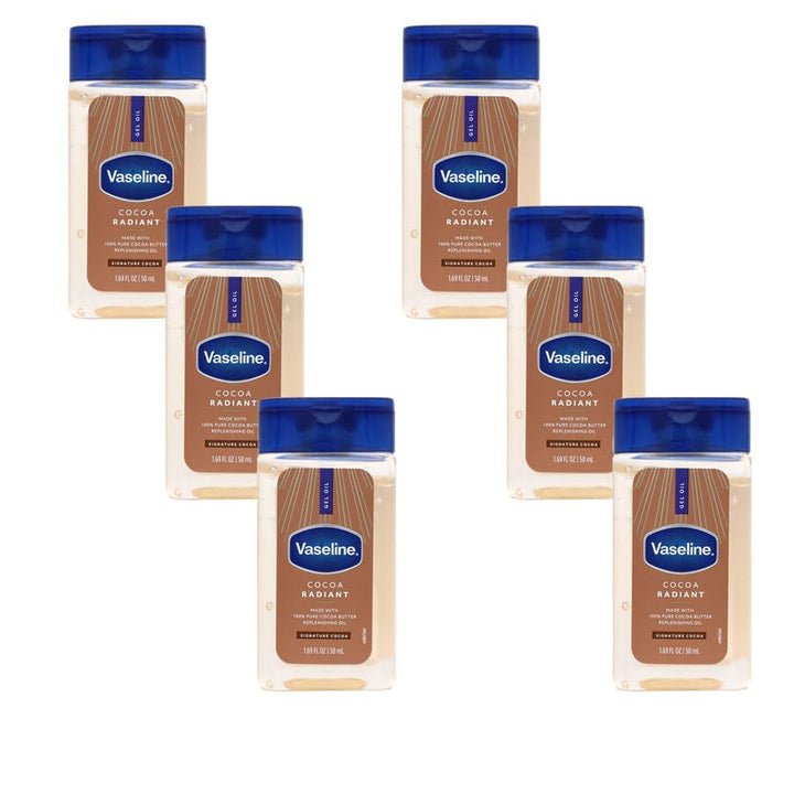 Vaseline front packaging travel bottle showing compact size and portability