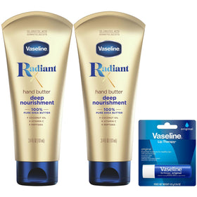 Vaseline hand butter front packaging showing jar and label for easy identification and appeal