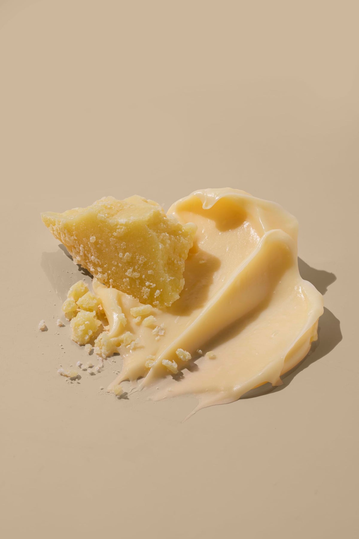 Vaseline label detail showing cocoa butter ingredient and nourishing benefit