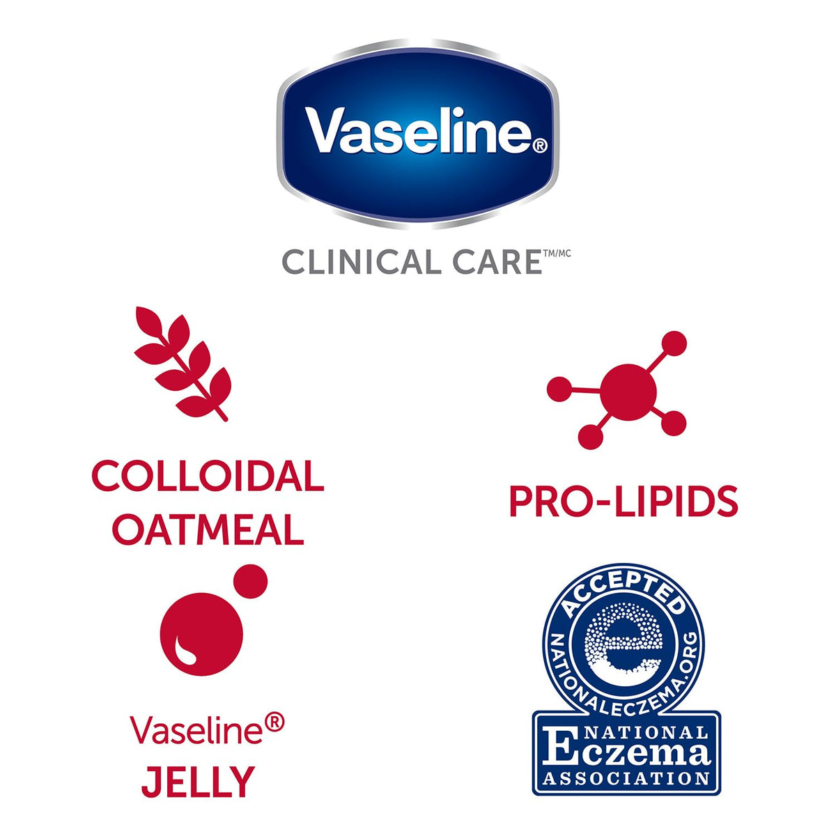 Vaseline products on a bathroom shelf conveying daily use and gentle care routine