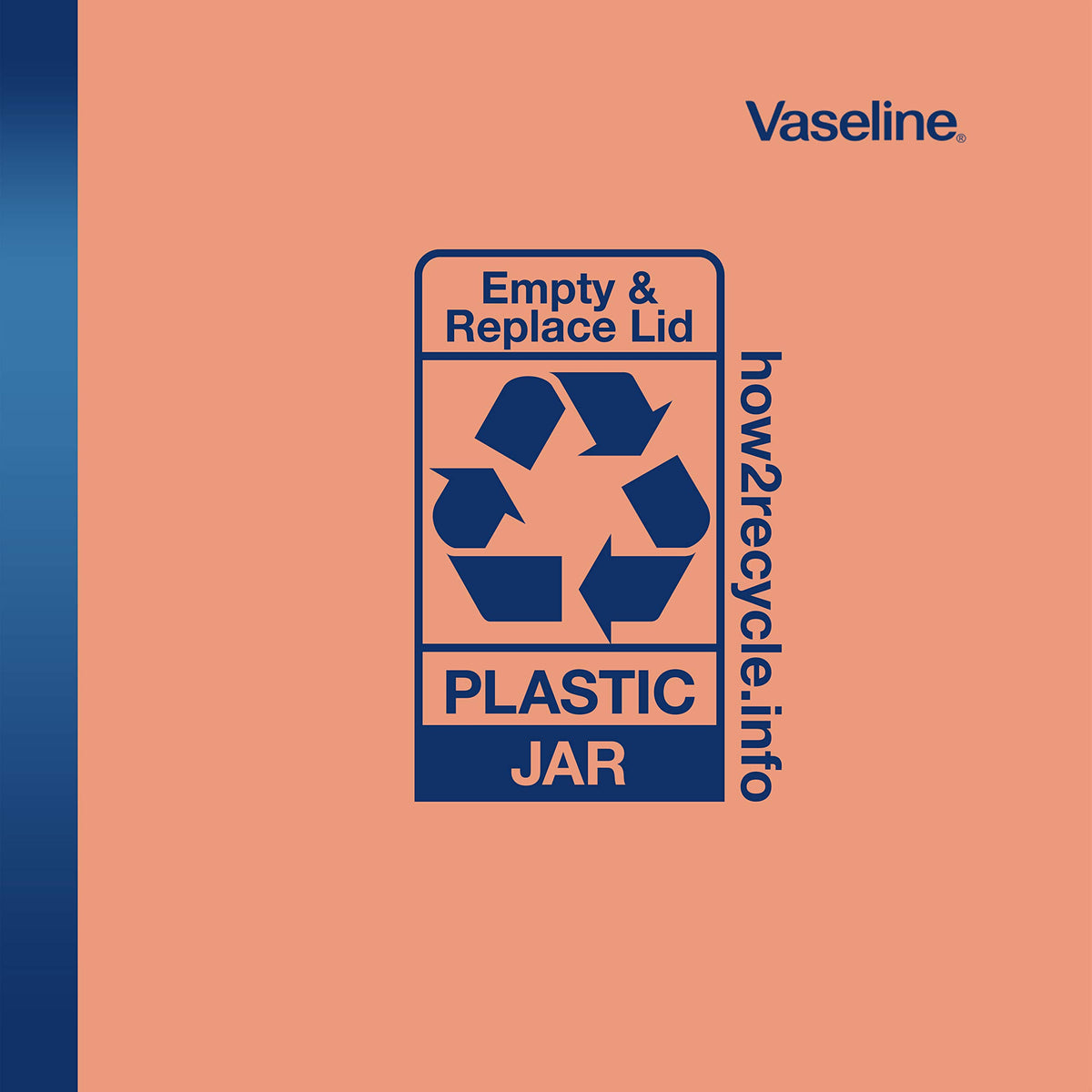 Vaseline lifestyle shot on model at beach conveying natural glow and confidence