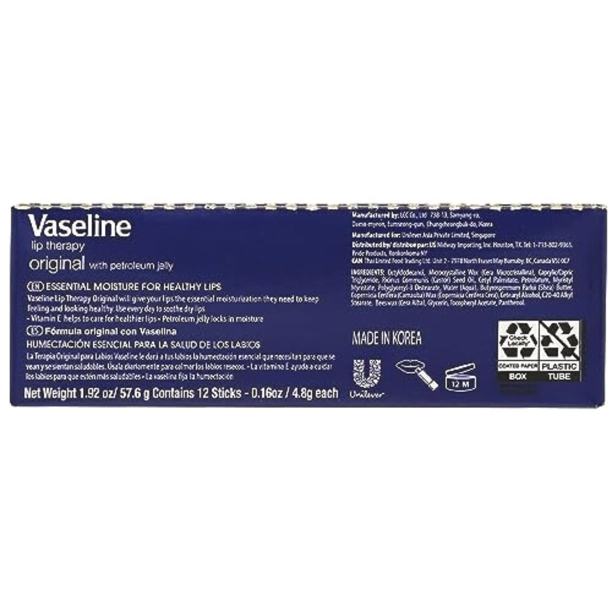 Vaseline open cap with product ready to apply for quick relief