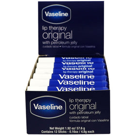 Vaseline front packaging 12-pack showing value and convenience