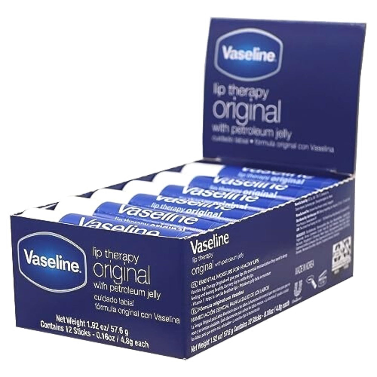 Vaseline close-up of stick texture showing smooth glide benefit