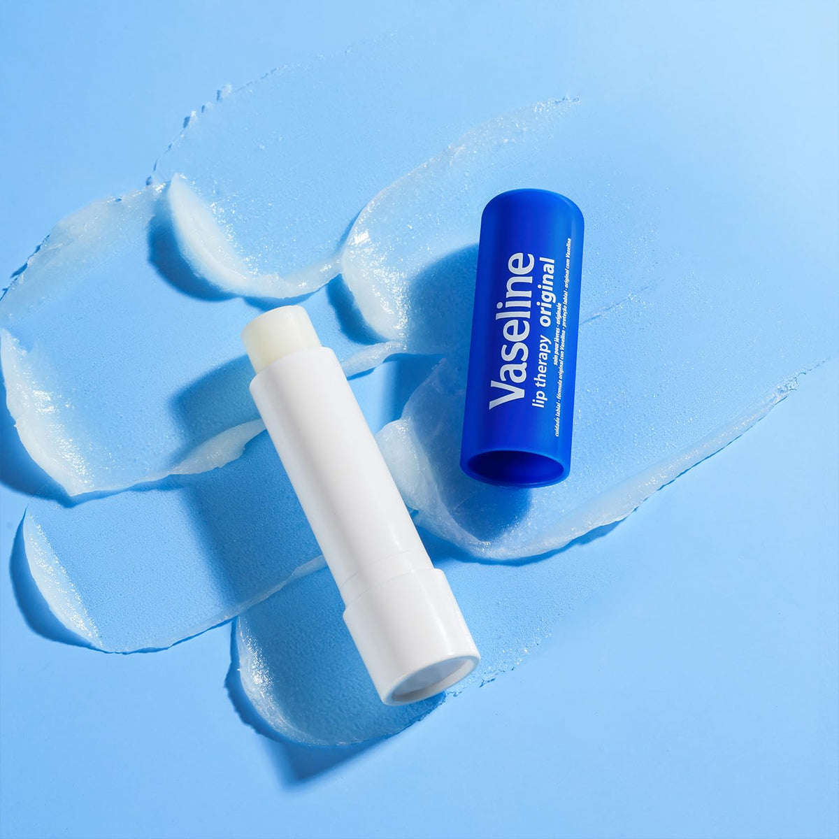 Vaseline with shea butter representing natural moisturization boost