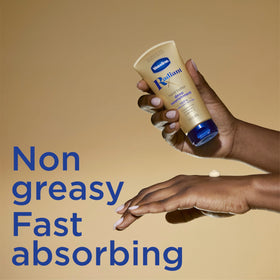 Vaseline Lip Therapy stick closeup to show compact balm protecting and soothing lips
