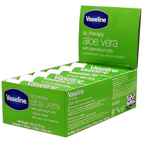 Vaseline single stick close-up showing smooth cap and twist tube benefit