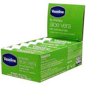 Vaseline single stick close-up showing smooth cap and twist tube benefit