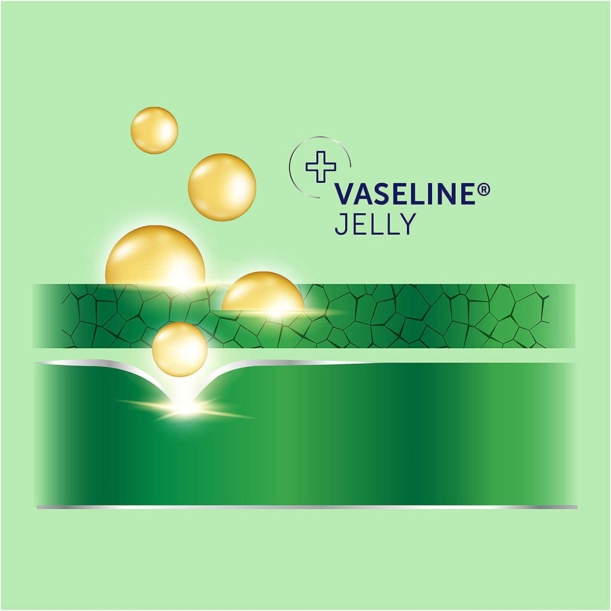 Before and after arm showing Vaseline restoring skin softness