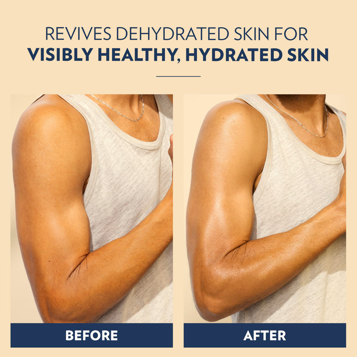 Vaseline men bottle label showing recycled plastic content and sustainability benefit