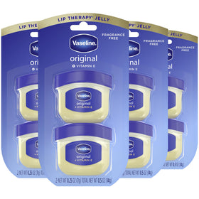 Vaseline mini jars front packaging showing quantity and convenience